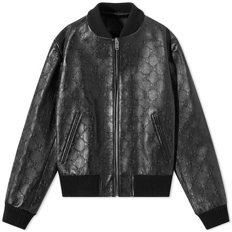 gucci leather wear|gucci leather jacket online.